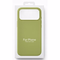 Maciņš "TM MagSafe Silicone" iPhone 17 Pro / Zāles zaļš /