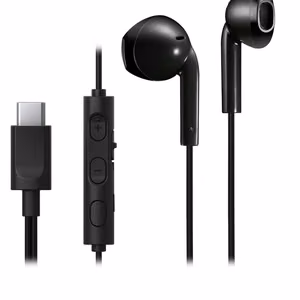 JVC HA-FR17UC USB Type-C vadu austiņas melnas