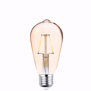 LED Bulb Filaments E27 ST64 4W 230V 2200K 400lm COG zelta Forever Light