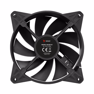 SAVIO ventilatoru komplekts BLADE X1 SET 3 x 120mm 4-pin PWM melns