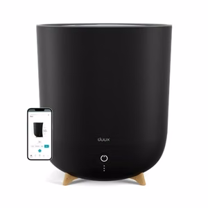 Duux Neo – viedais ultraskaņas gaisa mitrinātājs telpām līdz 50 m², 5 l tvertne, 500 ml/h, melnā krāsā
