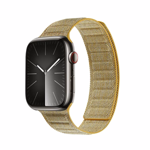 Crong Melange magnētiska siksniņa Apple Watch 38 / 40 / 41 / 42 mm, dzeltena melanža