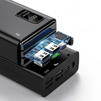 External akumulators Power Bank Reach RR-H34B 22.5W 30000mAh melns