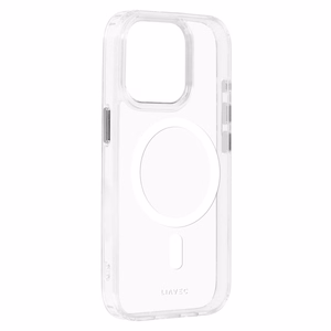 Liavec Glossy Magsafe Clear Case do Iphone 15 Pro Max white