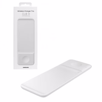 Bezvadu lādētājs Samsung "Trio" EP-P6300TWEGEU Balts 25W (ar lādētājs un kabelis) / 100% Genuine /