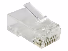 Alantec WT117 wire connector RJ-45 caurspīdīgs