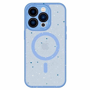 Tel Protect Magnētiskais Splash matētais viedtālruņa apvalks Iphone 15 Pro Max (m) - gaiši zils