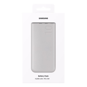 Samsung EB-P3401XUEGWW 10 000mAh 25 W ārējais akumulators, bēšs