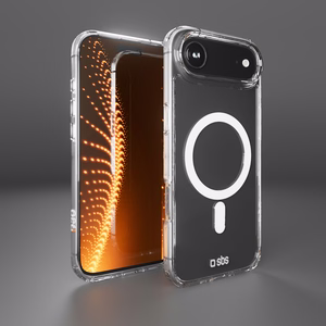 SBS Extreme Mag apvalks iPhone 17 Air ar D3O tehnoloģiju - caurspīdīgs