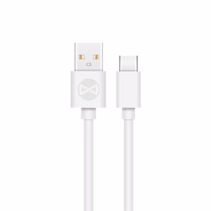Forever cable USB - USB-C 1,0 m 2A white