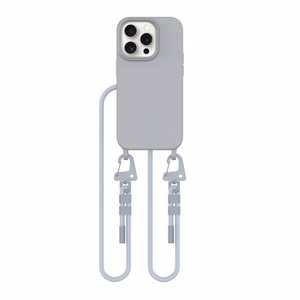 Tech-Protect MagNecklace Magnētiskais viedtālruņa apvalks iPhone 15 Pro - pelēks