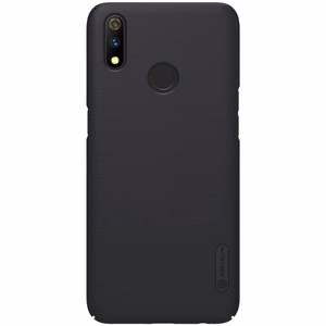 Nillkin Super Frosted Shield vāciņš ierīcei Realme 3 Pro / Realme X Lite, melns