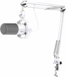 Fifine K688W dinamiskais mikrofons (balts)