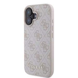 Guess 4G Classic viedtālruņa apvalks iPhone 16 - rozā