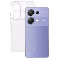 Īpaši caurspīdīgs 1mm viedtālruņa apvalks Xiaomi Redmi Note 13 Pro 4G caurspīdīgs