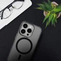 FORCELL F-PROTECT Leveli ar divu slāņu 4D tehnoloģiju, militārā nolaišanas pārbaude saderīgs ar MagSafe SAMSUNG S25 PLUS - dūmīgs melns