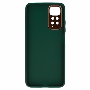 TEL PROTECT luksusa viedtālruņa apvalks Xiaomi Redmi Note 11 Pro/Note 11 Pro 5G tumši zaļš
