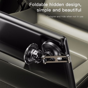 FORCELL F-GRIP IronSecure magnētiskais auto turētājs vējstiklam / paneļim melns