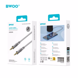 BWOO AUX Kabelis Support 3.5mm to 3.5mm audio AUX075