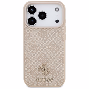 Guess 4G Small Classic Logo MagSafe vāciņš iPhone 18 Pro / 17 Pro – rozā