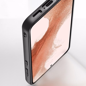 Dux Ducis Fino viedtālruņa apvalks Samsung Galaxy S23+ ar silikona rāmi zils