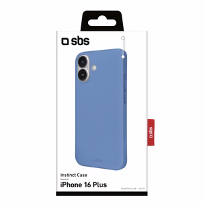 SBS Instinct maciņš priekš iPhone 16 Plus zils