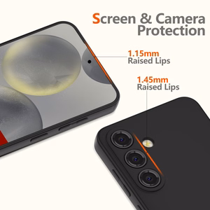 Tech-Protect Icon viedtālruņa apvalks Samsung Galaxy A26 5G - melns