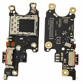 Flex Xiaomi 13 Lite ar charging connector un microphone, SIM card contact original (service pack)