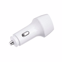 FORCELL F-ENERGY Carbon CC50-1A1C automašīnas lādētājs Type C + USB A PD QC3.0 3A 38W balts