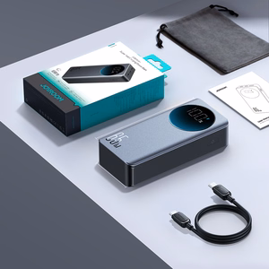 Joyroom 30000mAh 65W внешний аккумулятор с цифровым дисплеем (JR-PBF05) - чёрный