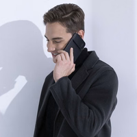 Nillkin Sintētiskā šķiedras S apvalks iPhone 14 ar kameras vāciņu melns