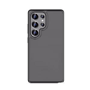 Rock Guard Touch Matte Series Magnētiskais viedtālruņa apvalks Samsung Galaxy S25 Ultra melns