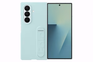 Samsung silikona viedtālruņa apvalks Samsung Galaxy Z Fold7 - gaiši zils
