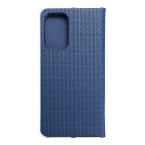 Viedtālruņa apvalks LUNA Book Carbon for SAMSUNG A33 5G - zils (m)