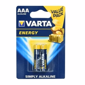 VARTA sārma baterijas R3 (AAA) Energy, 2 gab.