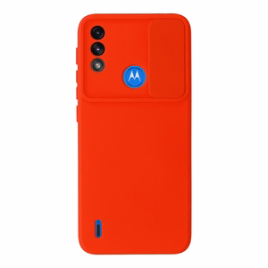 Camshield Soft viedtālruņa apvalks Motorola Moto E7 Power/E7i Power sarkans