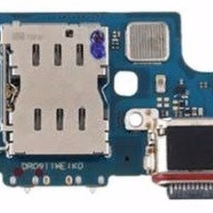 Flex Samsung G998 S21 Ultra savienotājam, mikrofonam un SIM lasītājam oriģināls (servisa iepakojums)