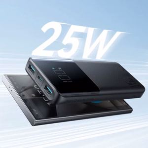 Portatīvais lādētājs Joyroom JR-PBF20 melns 10000mAh 25W (PD / QC3.0)