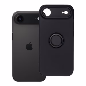 Case for iPhone 17 Air Silicone Ring black