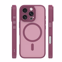 Mag Matt maciņš iPhone 16 Pro 6,3" bordo