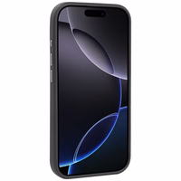 Audi GT Sintētiskās ādas Magnētiskais viedtālruņa apvalks iPhone 17 Pro Max - melns