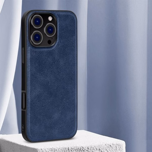 Maciņš X-Level "Earl III Collection" paredzēts Apple iPhone 16 Pro Max zils