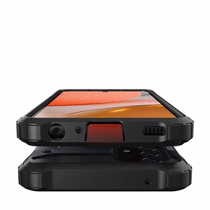 Hibrīda bruņu viedtālruņa apvalks Samsung Galaxy A36 - sudraba