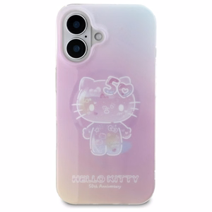 Hello Kitty IML 50. gadadienas magnētiskais iPhone 16 viedtālruņa apvalks - rozā