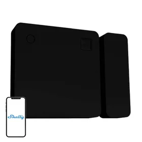 Shelly BLU durvju/loga sensors (melns)