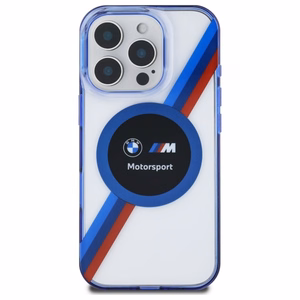 BMW BMHMP16X23HTPUT iPhone 16 Pro Max 6.9" skaidrs ciets vāciņš MagSafe