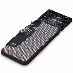 Nordic Elements Saeson Idun Pattern 1 vāciņš ierīcei iPhone XR, tumši brūns