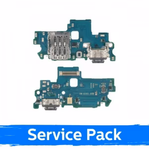 Uzlādes porta savienotājs saderīgs ar Samsung A566 A56 5G ar flex / Plata (Service Pack)