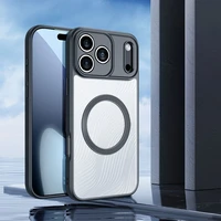 DUX DUCIS viedtālruņa apvalks AIMO MAG saderīgs ar MagSafe IPHONE 17 PRO MAX - melns