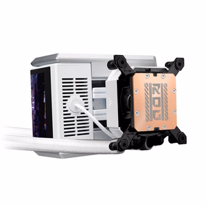 Asus ROG RYUO IV 360 ARGB - visintegrētais ūdens dzesētājs, 12 cm (balts)